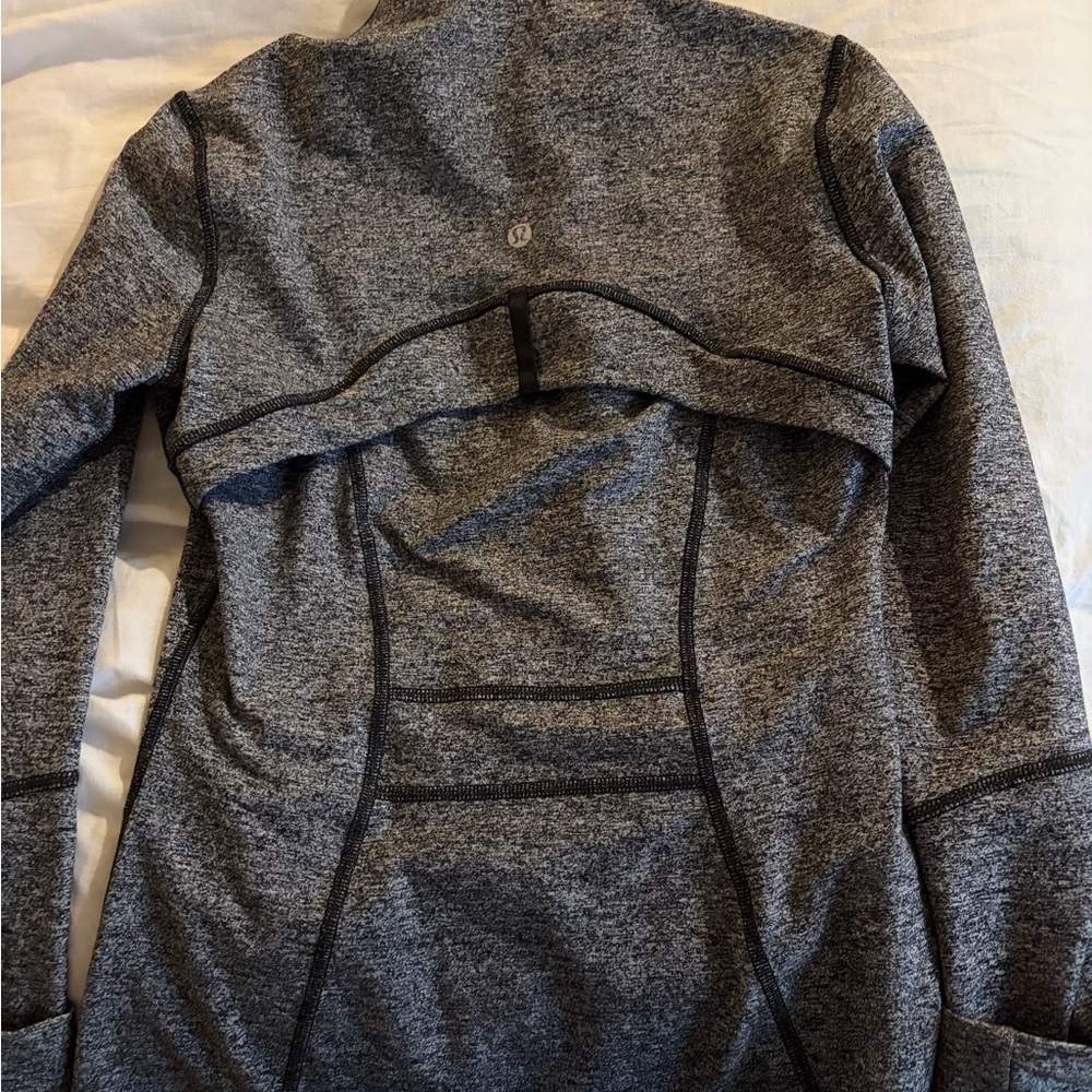 Gray Zip-Up Jacket - Picture 3 of 3
